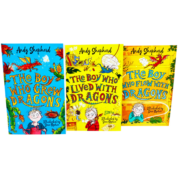 The Boy Who Grew Dragons Series 3 Books Collection Set by Andy Shepherd NEW - The Book Bundle