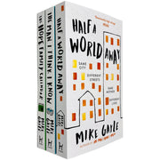 Set of two paperback fiction books by Mike Gayle, "Half a World Away" and "The Man I Think I Know," published by Hodder Paperbacks.