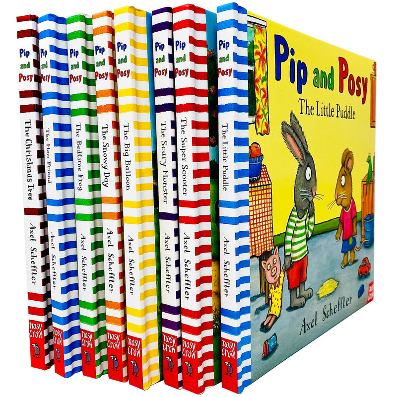 Pip and Posy Series 8 Board Books Collection Set by Axel Scheffler - The Book Bundle