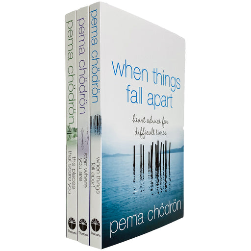 Pema Chodron 3 Books Collection Set (When Things Fall Apart, Start Where You Are & The Places That Scare You) - The Book Bundle