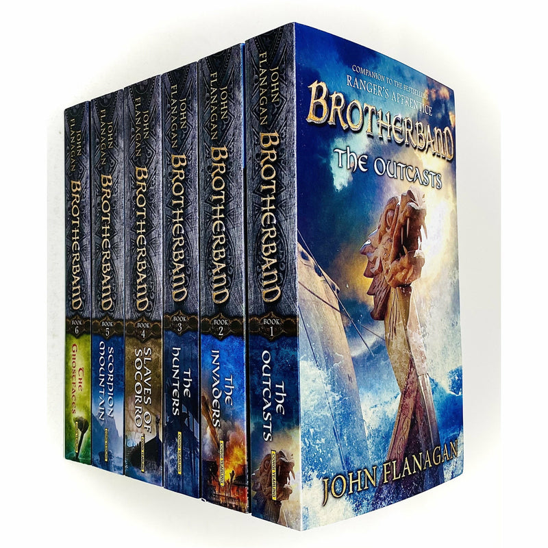 Brotherband Chronicles Series 6 Books Collection Set by John Flanagan - The Book Bundle