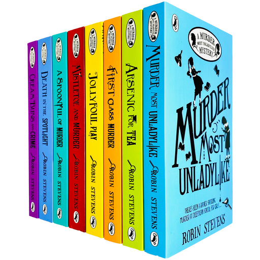 A Murder Most Unladylike Mystery Series 8 Books Collection Set by Robin Stevens - The Book Bundle
