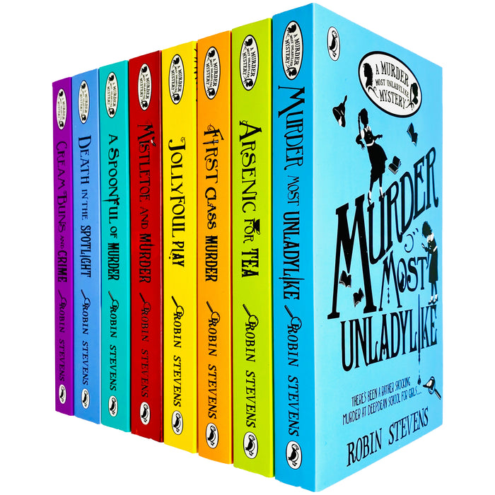 A Murder Most Unladylike Mystery Series 8 Books Collection Set by Robin Stevens - The Book Bundle