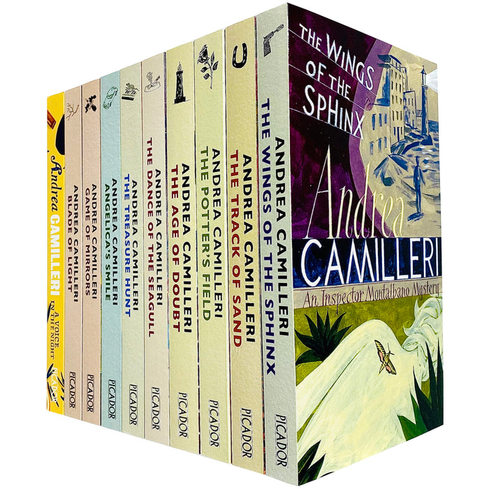 Inspector Montalbano Mysteries Series Books 11 - 20 by Andrea Camilleri - The Book Bundle