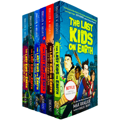 The Last Kids On Earth 6 Books Collection Set by Max Brallier - The Book Bundle
