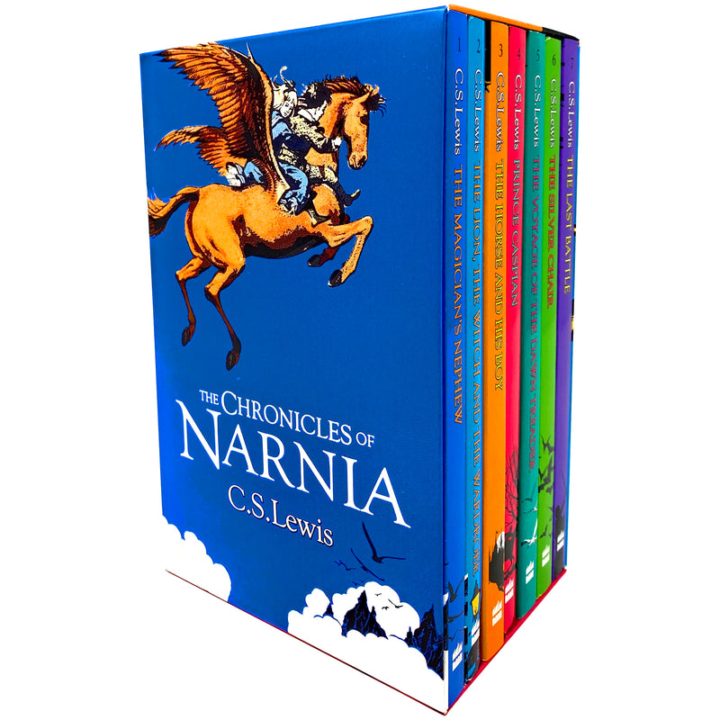 The Chronicles of Narnia Complete 7 Books Box Set Collection by C.S. Lewis - The Book Bundle