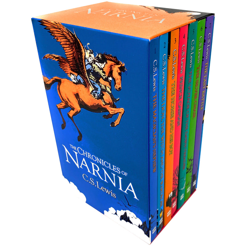 The Chronicles of Narnia Complete 7 Books Box Set Collection by C.S. Lewis - The Book Bundle