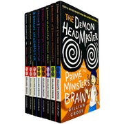 Demon Headmaster Series 8 books collection set by Gillian Cross, hardcover editions with colorful covers, published by OUP Oxford