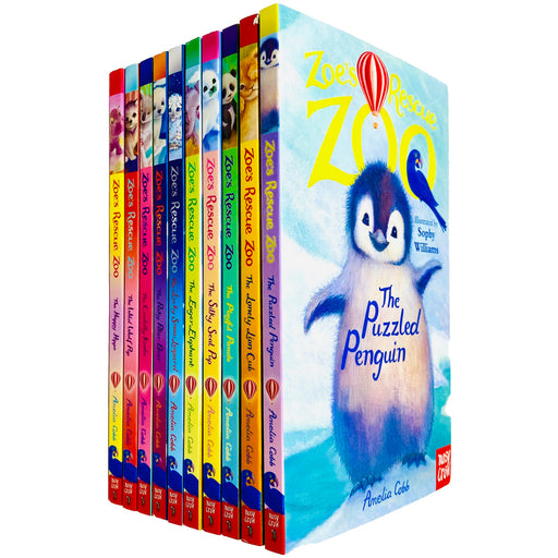 Zoe's Rescue Zoo 10 Books Collection Set by Amelia Cobb - The Book Bundle
