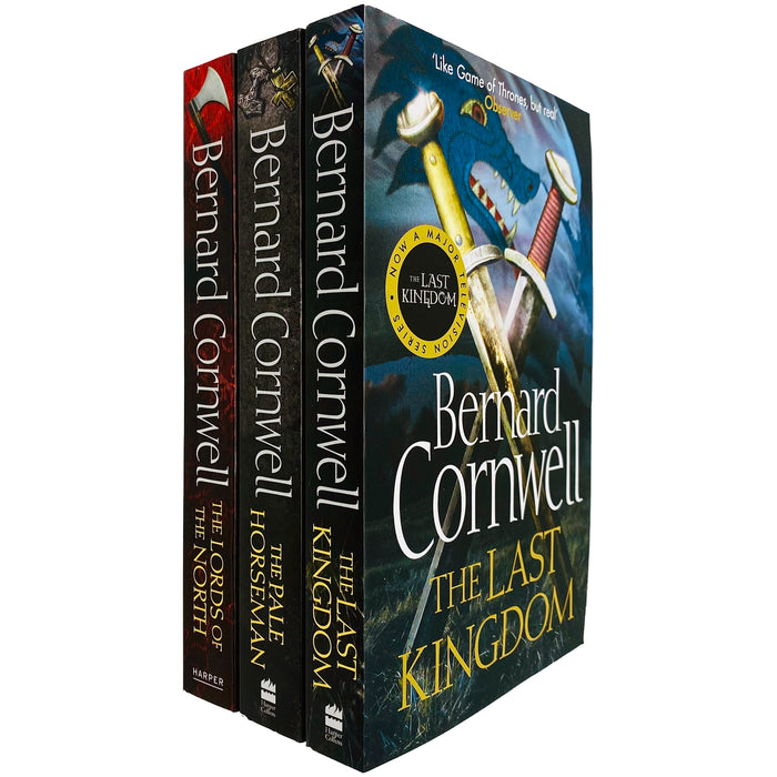 The Last Kingdom Series Series Books 1 - 3 Collection Set by Bernard Cornwell (The Last Kingdom, The Pale Horseman & The Lords of the North) - The Book Bundle