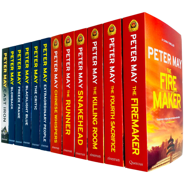 Enzo Files & China Thrillers Series 12 Books Collection Set by Peter May - The Book Bundle