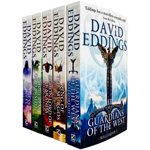 David eddings the malloreon series 5 books collection set - The Book Bundle