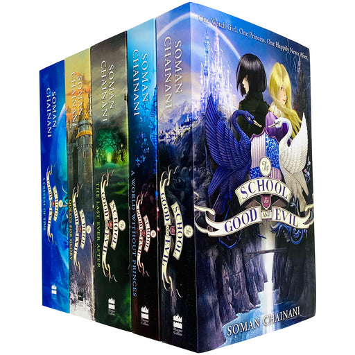 The School for Good and Evil Book Series Books 1 - 5 Collection Set by Soman Chainani - The Book Bundle