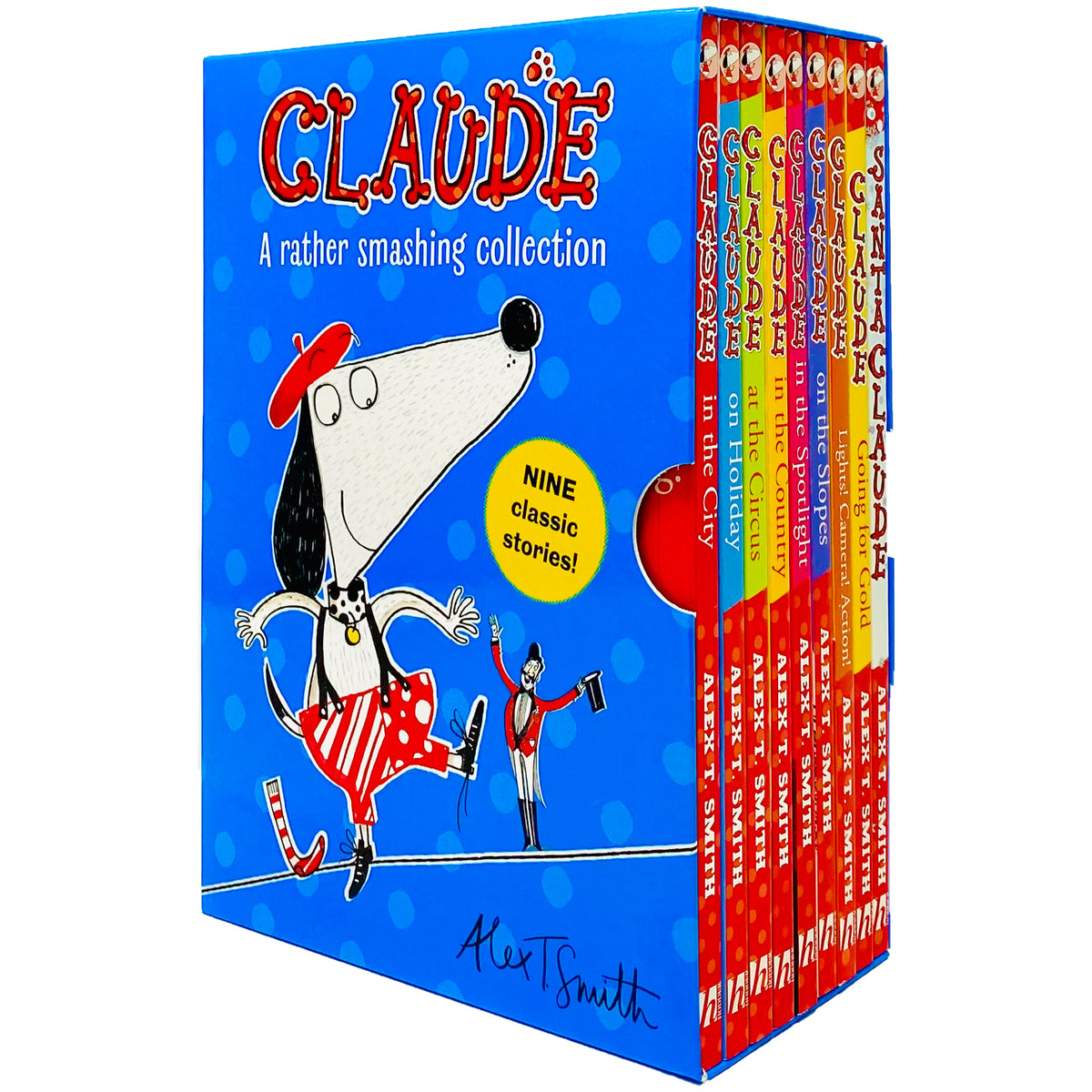 Claude A Rather Smashing Collection 9 Books Box Set by Alex T. Smith ...
