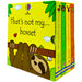 That's not my... 4 Books Collection Box Set by Fiona Watt & Rachel Wells (Flamingo, Sloth, Kangaroo & Tiger) - The Book Bundle