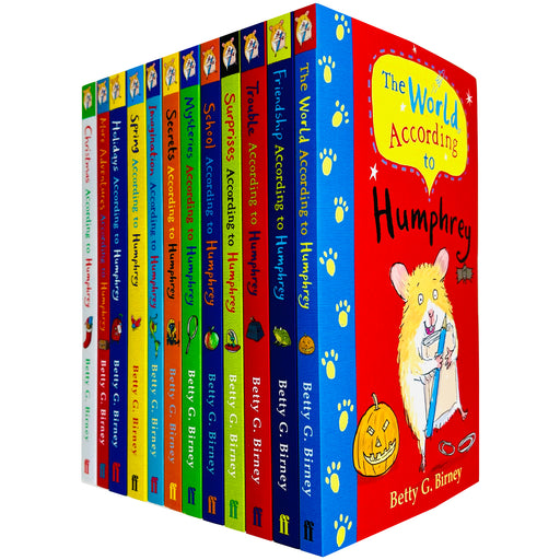 According to Humphrey SerieAccording to Humphrey Series 12 Books Collection Set by Betty G. Birney (World, Friendship, Trouble, Surprises, School) - The Book Bundle