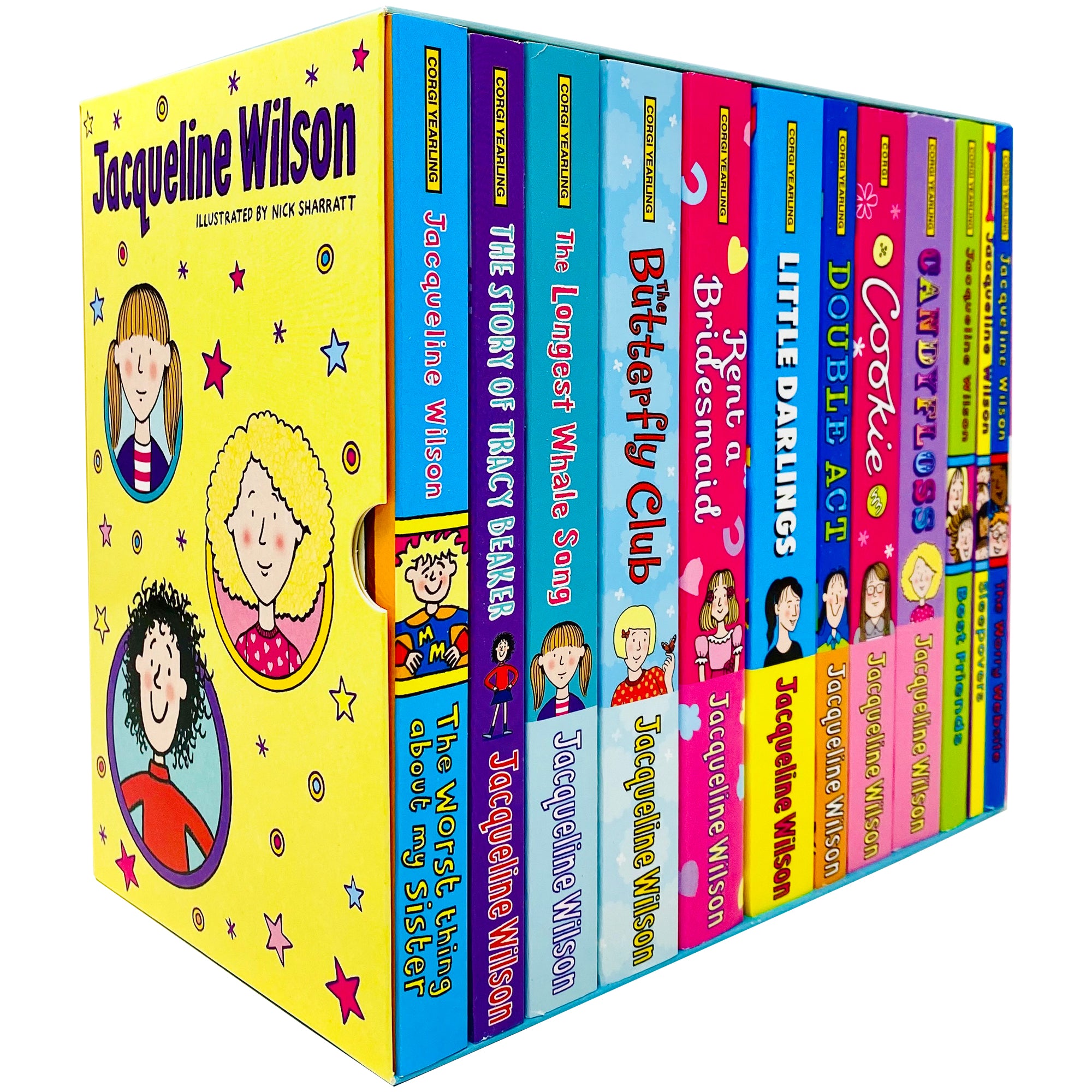 Jacqueline Wilson 12 Books Collection Box Set(Tracy Beaker
