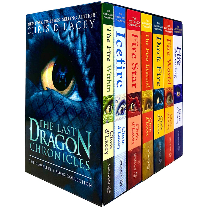 The Last Dragon Chronicles Series Complete 7 Books Collection Box Set by Chris d'Lacey - The Book Bundle
