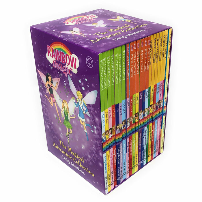 Rainbow The Magical Adventure Collection 21 Books Set Including 3 Series (Weather Fairies, Jewel Fairies & Sporty Fairies) - The Book Bundle