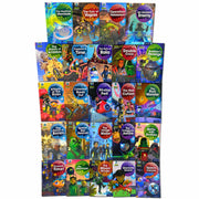 Set of 25 Oxford books from the Project X Alien Adventures series by Steve Cole, featuring brown and grey band covers for ages 7-9.