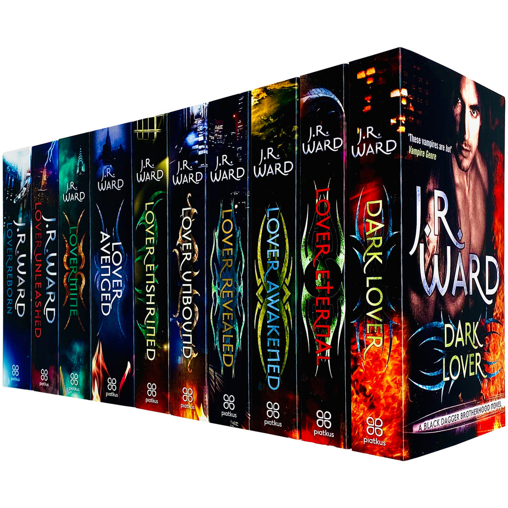 Black Dagger Brotherhood World Series Books 1 - 10 Collection Set