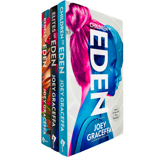 Children of Eden Series Trilogy by Joey Graceffa 3 Books Collection Set (Eden, Elites & Rebels) - The Book Bundle
