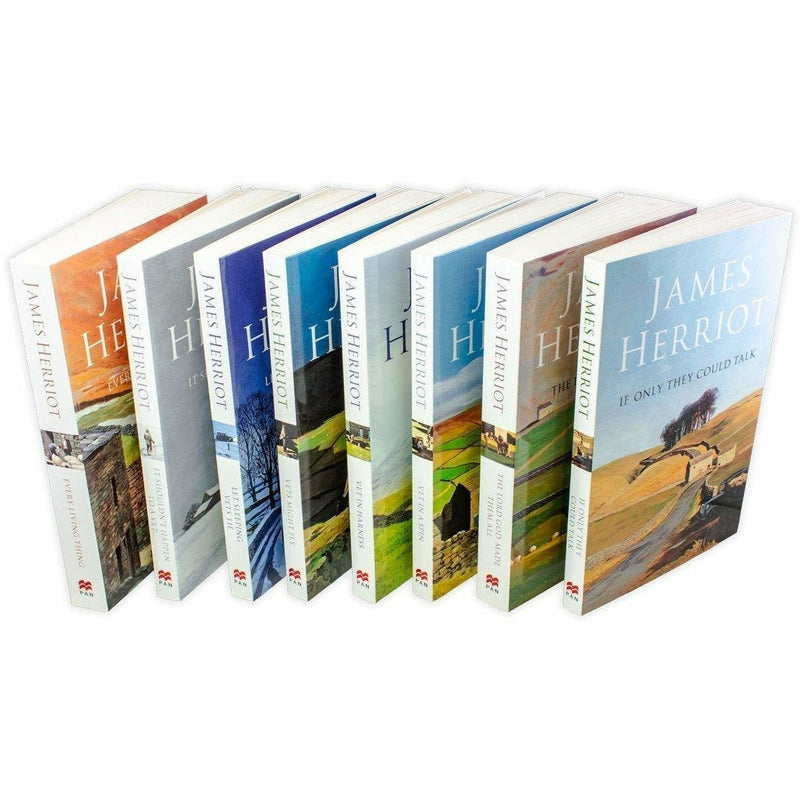 The Complete James Herriot All Creatures Great and Small 8 Books Collection Set - The Book Bundle