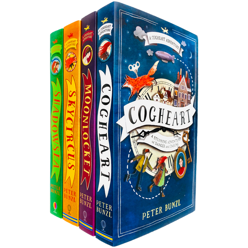 The Cogheart Adventures 4 Books Collection Set by Peter Bunzl - The Book Bundle