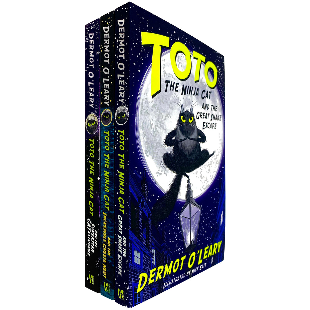 Toto The Ninja Cat 3 Book Set Dermot O'Leary — The Book Bundle