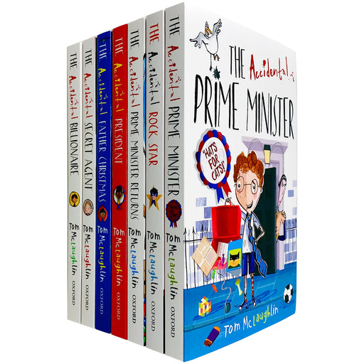 The Accidental Series 7 Books Collection Set by Tom McLaughlin - The Book Bundle