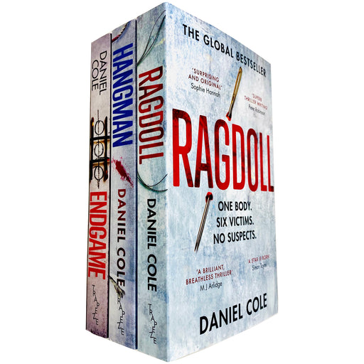Daniel Cole 3 Books Collection Set (Ragdoll, Hangman & Endgame) - The Book Bundle