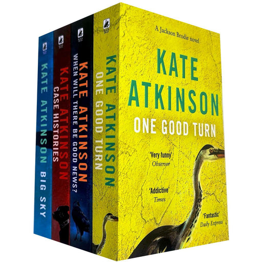 Kate Atkinson 4 Books Collection Set Jackson Brodie Series - The Book Bundle
