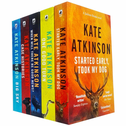 Jackson Brodie Series 5 Books Collection Set by Kate Atkinson - The Book Bundle