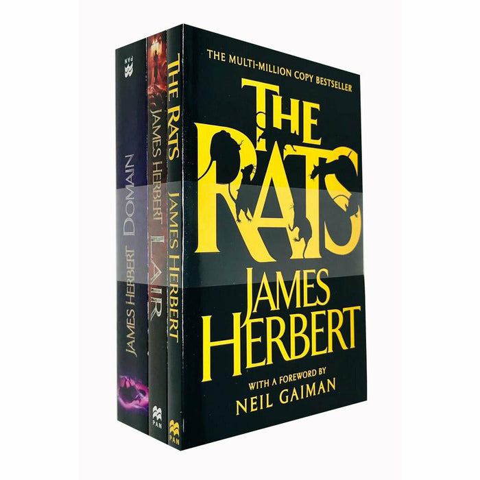 The Rats Trilogy 3 Books Collection Set by James Herbert Paperback - The Book Bundle