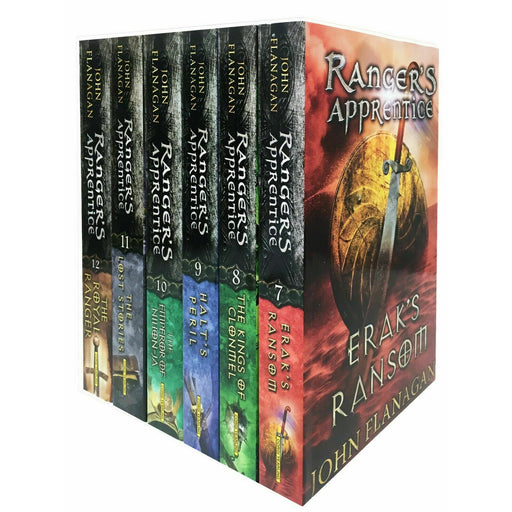 John Flanagan Ranger's Apprentice 6 Books Collection Set Volume 7-12 Books - The Book Bundle