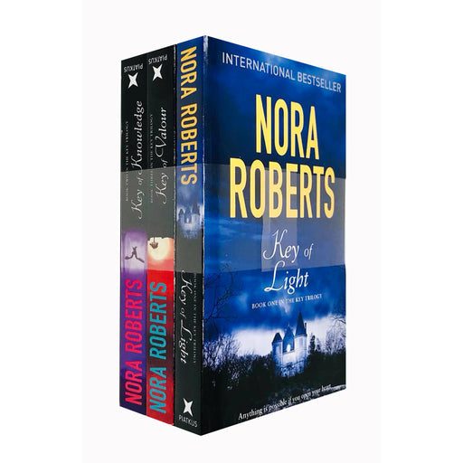 Nora Roberts Key Trilogy 3 Books Collection Set( Key Of Light, Key Of Knowledge ) - The Book Bundle