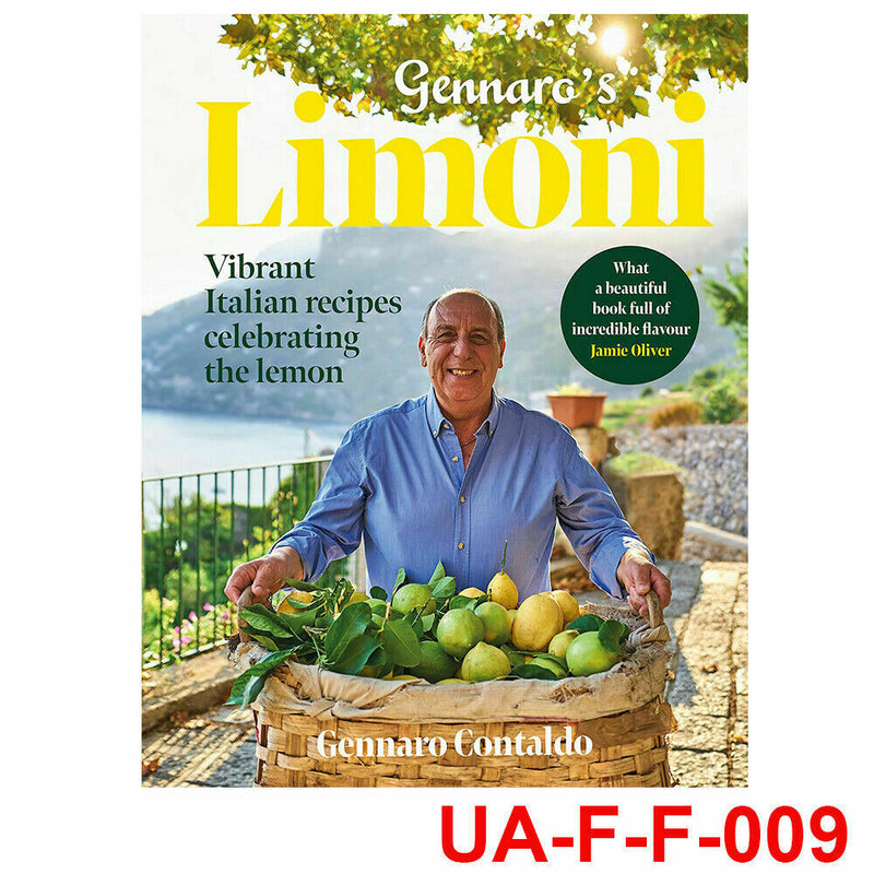 Gennaro's Limoni: Vibrant Italian Recipes Celebrating the Lemon By Gennaro Contaldo - The Book Bundle