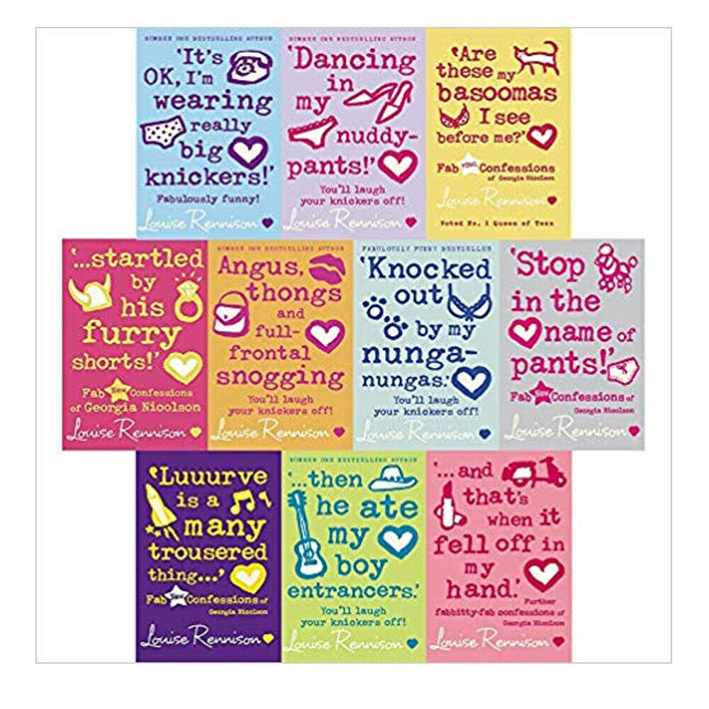 Louise Rennison Nicolson Series Collection 10 books Set NEW