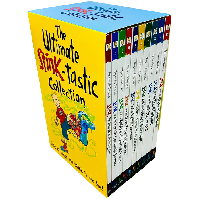 The Ultimate Stink-tastic Collection 10 Books Box Set by Megan McDonald - The Book Bundle