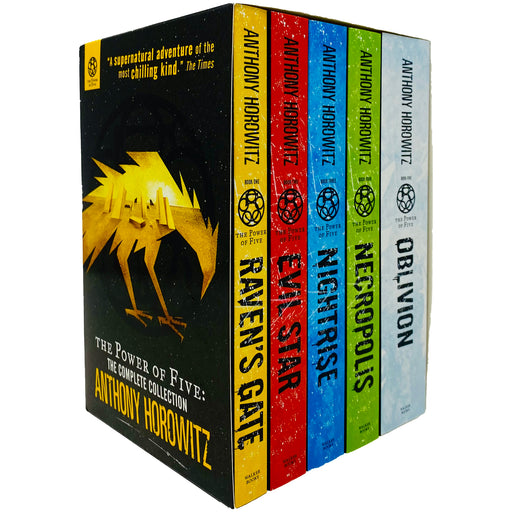 The Power of Five: The Complete Collection 5 Books Box Set by Anthony Horowitz - The Book Bundle
