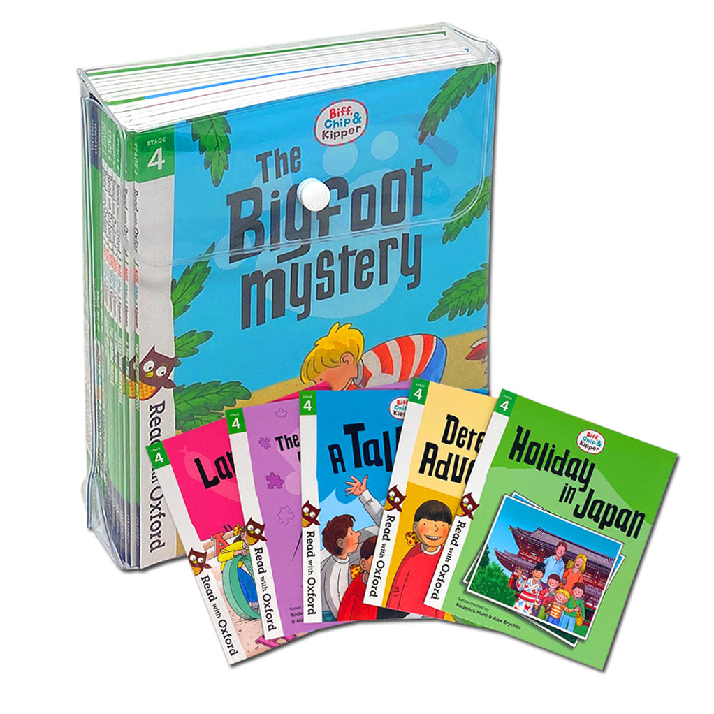 Biff, Chip and Kipper Stage 4 Read with Oxford: 5+: 16 Books