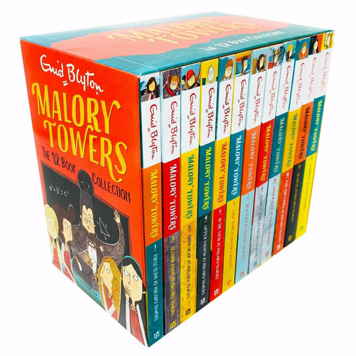 Malory Towers Series by Enid Blyton - The 12 Books Collection Box Set CBBC - The Book Bundle