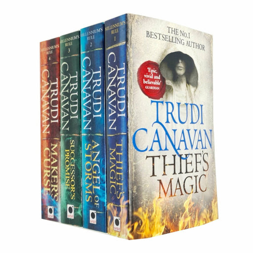 Millennium’s Rule Series 4 Books Collection Set By Trudi Canavan Angel of Storms - The Book Bundle