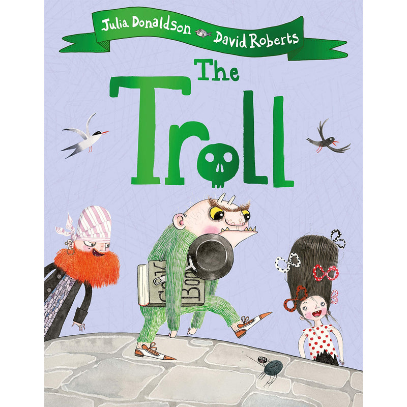 Julia Donaldson Collection 4 Books Set (Flying Bath, Jack and Flumflum Tree, Go-Away Bird) - The Book Bundle