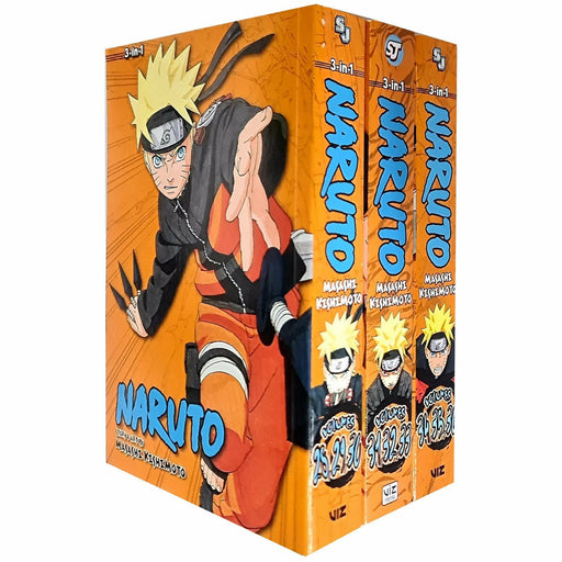 Naruto series 4 : 3in1 tp vol 10 to 12 Books collection set pack - The Book Bundle