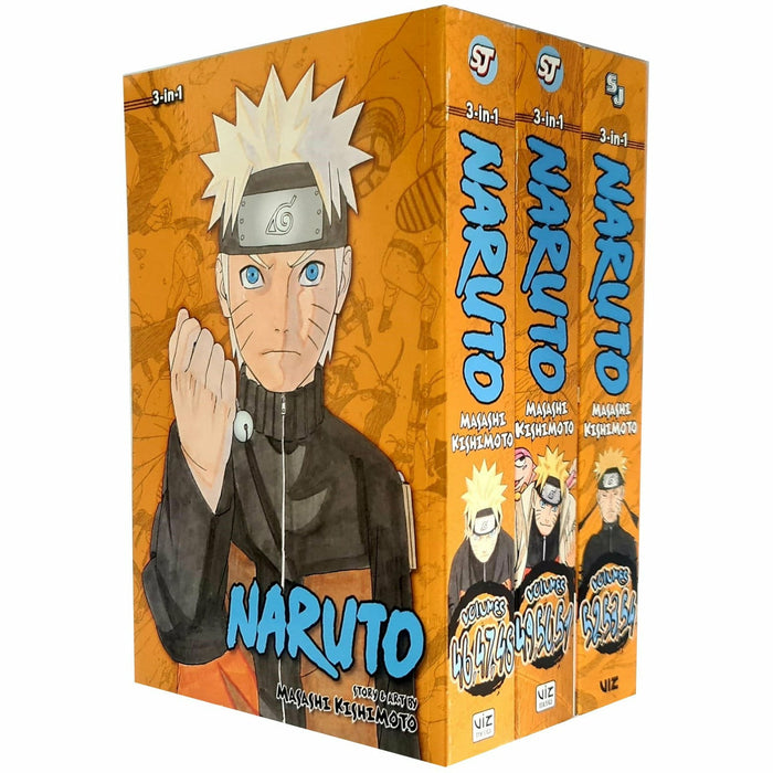 Naruto series 6 : 3in1 tp vol 16 to 18 Books collection set - The Book Bundle