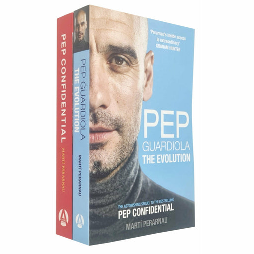 Pep Confidential and Pep Guardiola 2 Books Bundle Collection With Gift Journal - Inside Guardiola's First Season at Bayern Munich, The Evolution - The Book Bundle