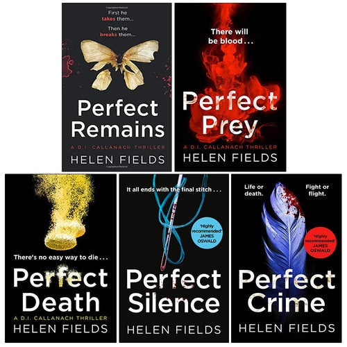 A DI Callanach Thriller Series 5 Book Collection Set (Perfect Crime, Prey, Silence, Death) - The Book Bundle