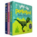 Pop-Up Peekaboo Collection 3 Books Set By DK (Baby Dinosaur, I Love You, Bedtime) - The Book Bundle