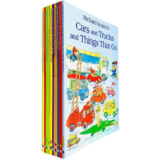 Richard Scarry Collection 10 Books set Best First Book Ever - The Book Bundle